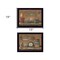 Homeroots Set Of Two Shelf Treasures 3 Black Framed Print Wall Art, 2PK 407162 - alternate 3