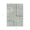 Homeroots 9' X 12' Green And Charcoal Geometric Washable Indoor Outdoor Area Rug 588336 - alternate 5