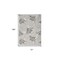 Homeroots 6' X 9' Gray Black And Ivory Palm Leaf Indoor Outdoor Area Rug 550187 - alternate 3