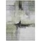 Homeroots 5' X 8' Sage Black And Gray Abstract Washable Indoor Outdoor Area Rug 603654 - alternate 2
