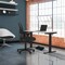 We'Re It Lift It Electric Sit Stand Desk, 46.25 H, 24 W X Laminate wood, metal, Black VL22BLK4824-459 - alternate 2