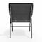 Flash Furniture Hercules Church Chair, Gray Back, 21-1/4 in W 25" L 33" H, Fabric Seat FD-CH0221-4-SV-DKGY-GG - alternate 5