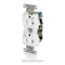 Leviton Plugs&Rcptcls, 20A, 125VAC, Ylw, PBT, PK1 WBR20-Y - alternate 3