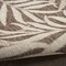 Homeroots 5' X 7' Brown And Ivory Palm Leaf Indoor Outdoor Area Rug 552508 - alternate 3