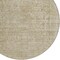Homeroots 8' Tan And Beige Round Abstract Washable Indoor Outdoor Area Rug 616036 - alternate 3