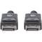 Manhattan Displayport Male/Displayport Male, 1 M (3.3 Ft.), Black 306935 - alternate 3