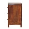 Homeroots 24" Brown Solid Wood Three Drawer Nightstand 651498 - alternate 5
