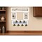 Homeroots Set Of Four Kitchen Collection IV with Seven Peg Mug Rack 4 White Framed Print Kitchen Wall Art, 4PK 405956 - alternate 3
