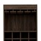 Homeroots 24in Walnut Wood Bar Cabinet With Two Doors 478383 - alternate 3
