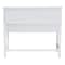 Baxton Studio Archwood Writing Desk with Hutch 266-14492-ZORO - alternate 4
