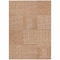 Homeroots 8' X 10' Copper And Ivory Geometric Washable Indoor Outdoor Area Rug 600777 - alternate 5