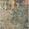 Homeroots 9' X 12' Sage Gray And Pink Abstract Washable Indoor Outdoor Area Rug 606126 - alternate 4