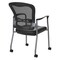 Office Star Products ProGrid Titanium Visitors Chair with Arms, Dillon Black 84540-R107 - alternate 5