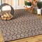 Jonathan Y Ourika Moroccan Geometric Textured Weave Natural/Black 5 ft. x 8 ft. Indoor/Outdoor Area Rug SMB108D-5 - alternate 2