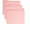 Smead File Folders, Pink, PK100 SMD12634 - alternate 1