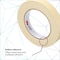 3M Masking Tape, 18 mm W x 55 m L, 5.2 mil Thick, Tan, Rubber Adhesive, 48 PK 2307 - alternate 2