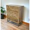 Homeroots 28" Brown Solid Wood Five Drawer Gentleman's Chest 489198 - alternate 3