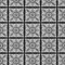 Homeroots 3' X 5' Black Ivory And Gray Medallion Washable Indoor Outdoor Area Rug 589326 - alternate 3