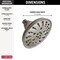 Delta Universal Showering Components H2Okinetic 5-Setting Traditional Raincan Shower Head 52669-SS-PR - alternate 5