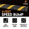 Xpose Safety Rubber Speed Bump 72inL x 12inW x 2inH, 12PK RSH-6-12-X - alternate 3