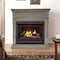 Bluegrass Living Vent Free Natural Gas Fireplace System, 26,000 BTU, Remote Control, Gray Finish B300RTN-2-GR - alternate 2