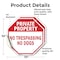 Signmission Private Property No Trespassing No, 10 inch X 10 inch, Vinyl Decal, 2PK OC-D-2PACK-10-158 - alternate 2