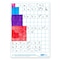 Show-Me Classpack of 35 x Gridded/Plain SUPERTOUGH 8" x 12" Lapboards, with Pens, Erasers, Cleaner, 35PK C/SRGX - alternate 3