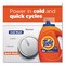 Tide Laundry Detergent, 92 oz Bottle, Liquid, Tide Original, 4 PK 40217 - alternate 3