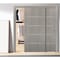 Sartodoors Sliding Closet Bypass Doors with hardware, Planum 0020 Grey Oak, Sturdy Rails Moldings Trims Hardwa PLANUM0020DBD-SD-72 - alternate 3