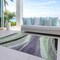 Homeroots 8' X 10' Purple And Green Abstract Washable Indoor Outdoor Area Rug 603686 - alternate 4
