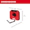 Milwaukee Tool Straight Hook, Plastic, 3-1/2"x4", Blk, Red 48-22-8328 - alternate 6