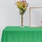 Smarty Had A Party 54 x 108 Hunter Green Rectangular Disposable Plastic Tablecloths 96 Tablecloths, 96PK 813270-HG-CASE - alternate 5