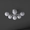 Jonathan Y Olivier Parisian 24" 6-Light Globe Modern Industrial Iron Bistro LED Semi Flush Mount, White JYL9542D - alternate 3