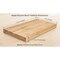 Amgood 24 in. x 36 in. x 1.5 in. Solid Maple Butcher Block Countertop AMG MWTT-2436T-Z - alternate 4