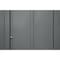 Arrow Classic 14 x 17 x 7 ft Charcoal Steel Storage Shed CLG1417CC - alternate 5