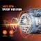 Vevor 5HP Air Compressor Electric Motor 230V 25A 3450RPM 56Hz Frame CW/CCW Rotation DP120556HZ - alternate 5