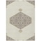 Homeroots 5' X 8' Ivory Beige And Gray Oriental Washable Indoor Outdoor Area Rug 598203 - alternate 6