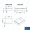 Amgood 30 in. x 48 in. Stainless Steel Table With Drawer AMG WT-3048 + DRAWER-1520-Z - alternate 3