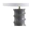 Jonathan Y Taipei 28" Ceramic LED Table Lamp, Dark Grey/Gold JYL3052A - alternate 3