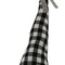 Homeroots 27" Black and White Buffalo Plaid Standing Gnome 402542 - alternate 3