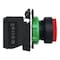 Schneider Electric Push Button Operator, Extended, Momentary Action, Not Applicable Release, Non-Illuminated, Red XB5AL42 - alternate 3