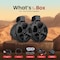 Pyle 6.5 in Water-Resistant Marine Off-Road Speakers PLUTV62CHK - alternate 3