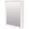 Zenith Zenna Home White 20'' W. x 25'' H. x 4.5'' D. Single Mirror Surface Mount Framed Medicine Cabinet WRW2025 - alternate 1
