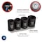 Performance Tool 4 pc. Lug Nut Removal Socket Set, Impact Grade, 1/2 in. Drive, SAE/Metric M990 - alternate 2