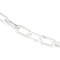 Mr. Chain 2" x 200' White Plastic Safety Chain 50001-200 - alternate 1