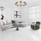 Apollo Tile 10x12 Thassos Polished Snow White Marble Mosaic Hexagon Wall and Floor Tile 4.46 sq ft/case, 5PK APLMKN88G54PA - alternate 2