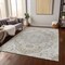 Homeroots 8' X 10' Ivory Beige And Gray Oriental Washable Indoor Outdoor Area Rug 596635 - alternate 4