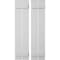 Ekena Millwork Rustic Two Board Spaced Board-n-Batten Smooth Faux Wood Shutters, 11 1/2W x 32H, PR SHUBSS11X32SMPR - alternate 1