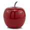 Homeroots 11" Red Aluminum Decorative Apple Tabletop Sculpture 354656 - alternate 1