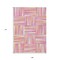 Homeroots 9' X 12' Blush Ivory And Orange Geometric Washable Indoor Outdoor Area Rug 598248 - alternate 2